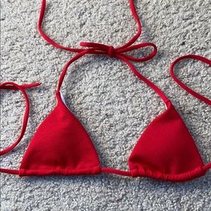 Top and bottom bathing suit